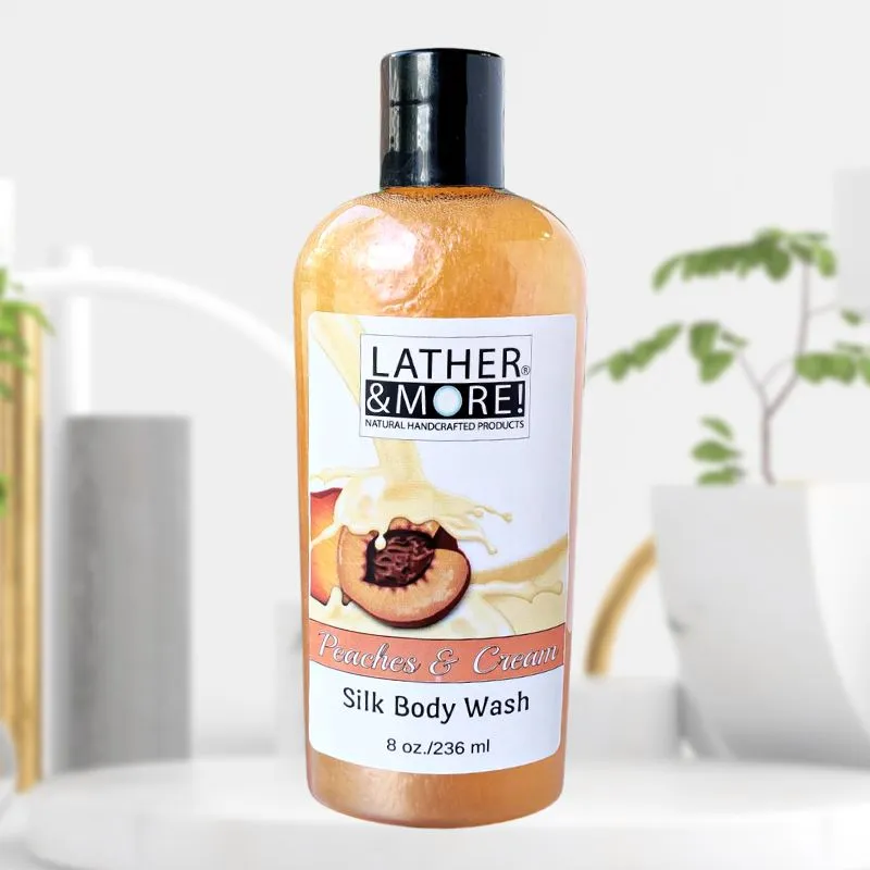 Peaches and Cream Silk Body Wash