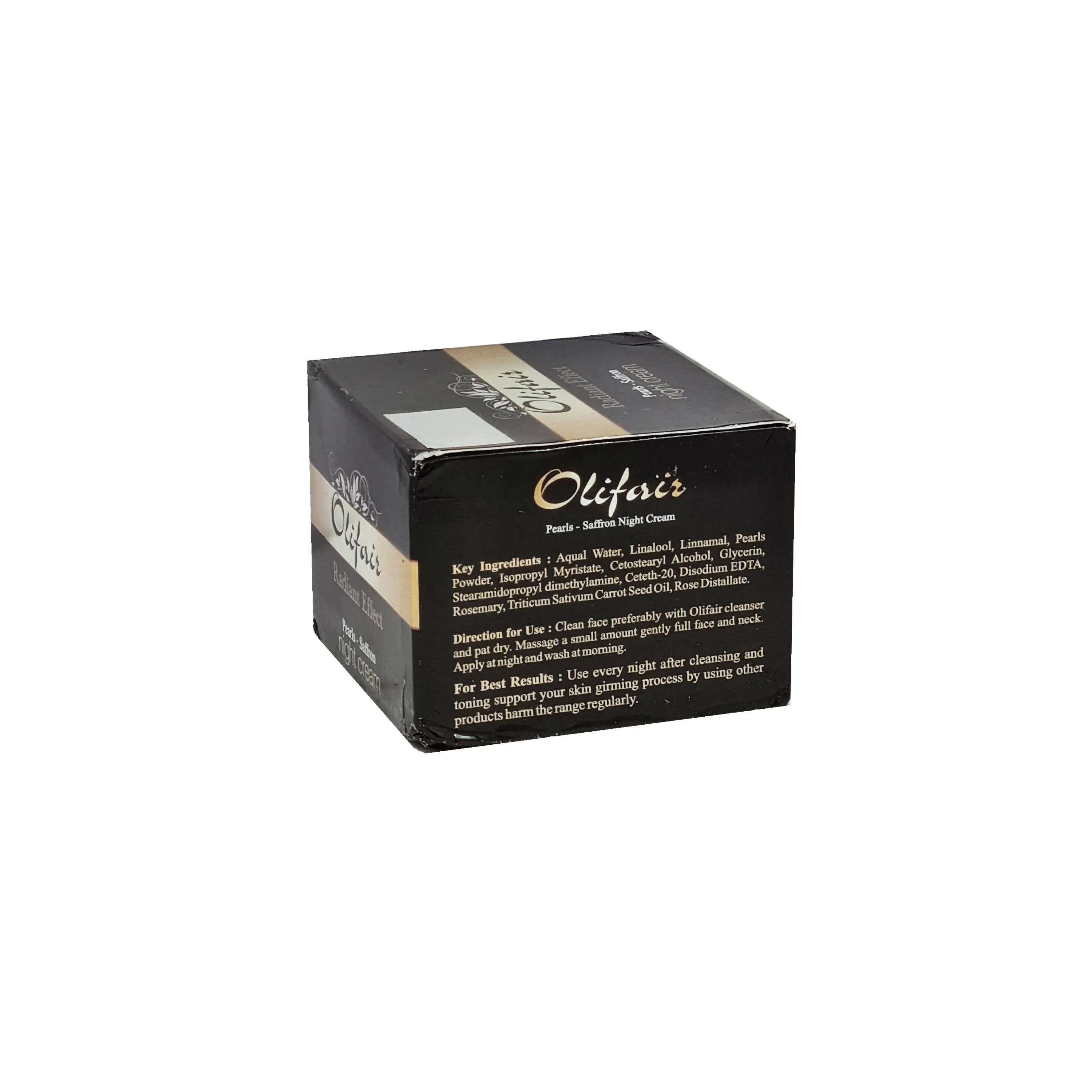 Pearls Saffron Night Olifair Radiant Effect Cream - 50g