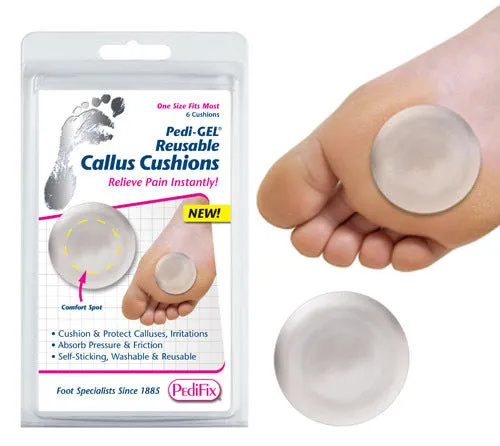 Pedi-gel reusable callus cushions
