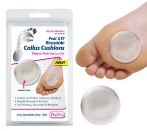 Pedi-gel reusable callus cushions