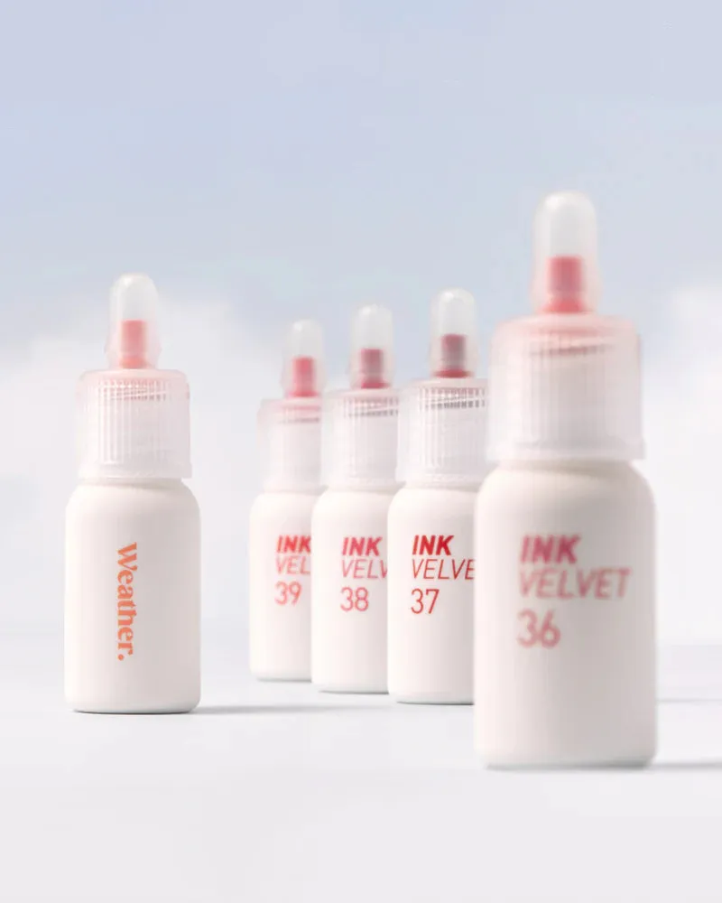 PERIPERA Ink Velvet Weather Edition 5 Colors تنت الشفاه خفيف الوزن من بيري بيرا