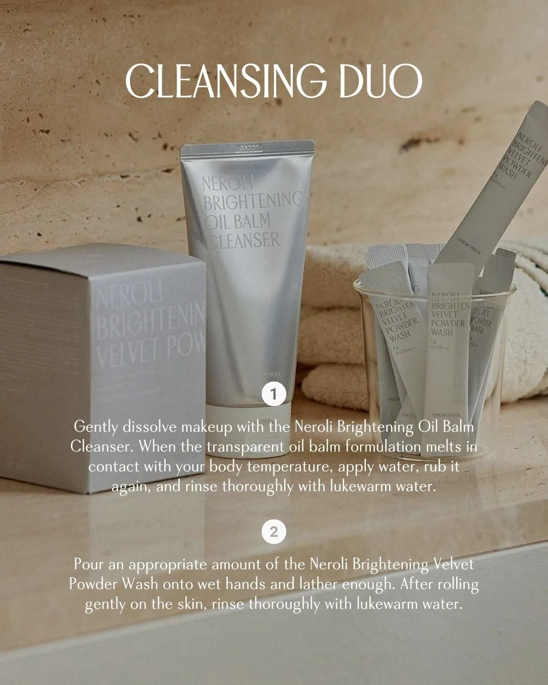 Pink Wonder Neroli Brightening Oil Balm Cleanser