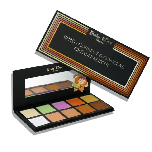 Pinky Rose Cosmetics Extreme Correct and Conceal Cream Palette