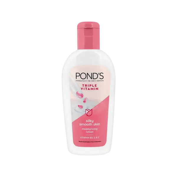 Ponds Triple Vitamin Moisturizing Lotion Vitamin B3 E & C 100ml