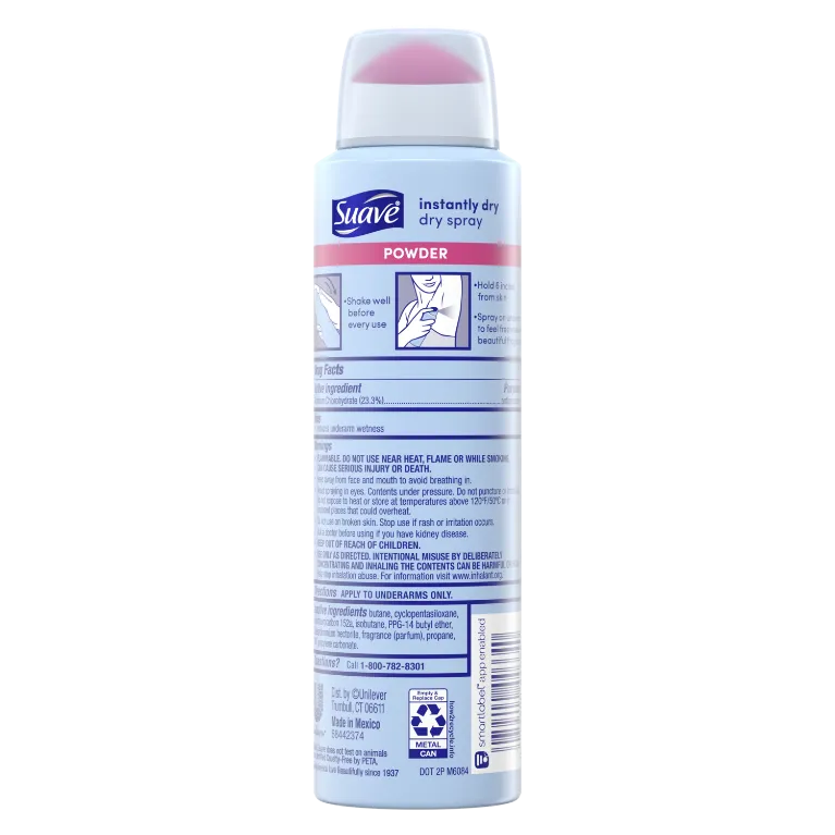 Powder Fresh Dry Spray Antiperspirant Deodorant