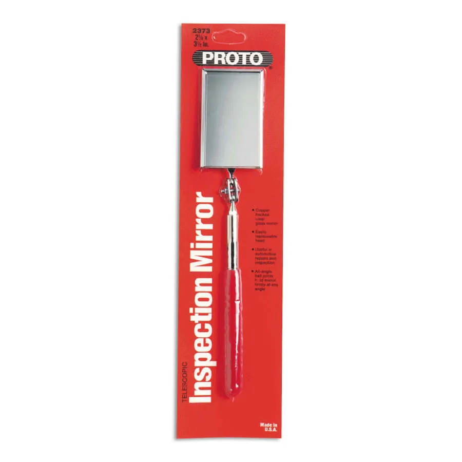 Proto Inspection Mirror, 2-1/8" x 3-1/2" - 2373
