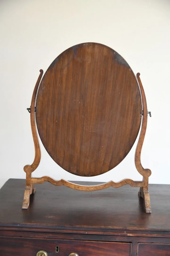 Queen Anne Style Walnut Mirror