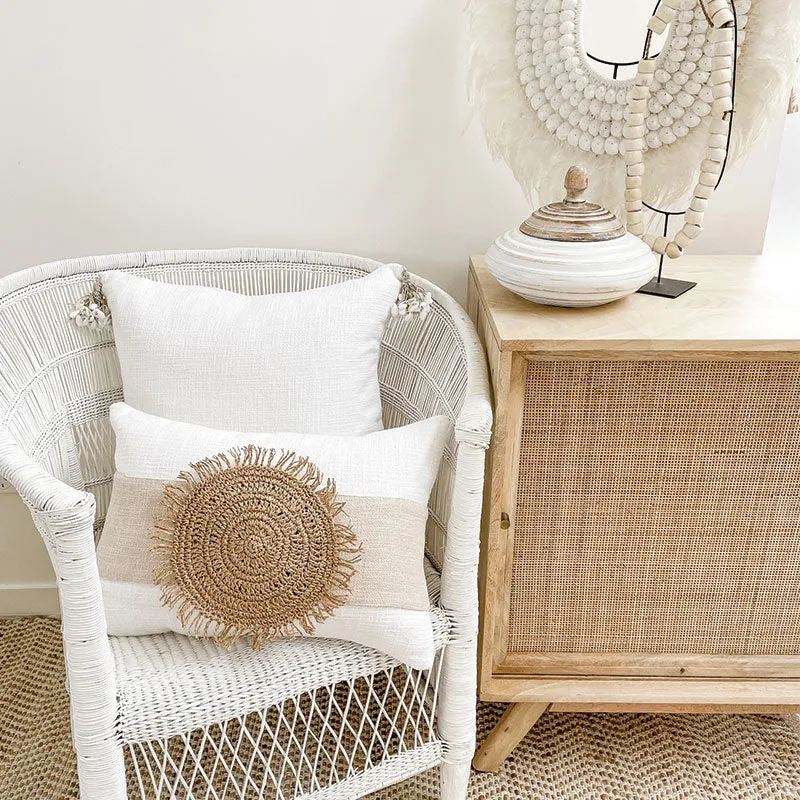 RAFFIA DISK ROUND