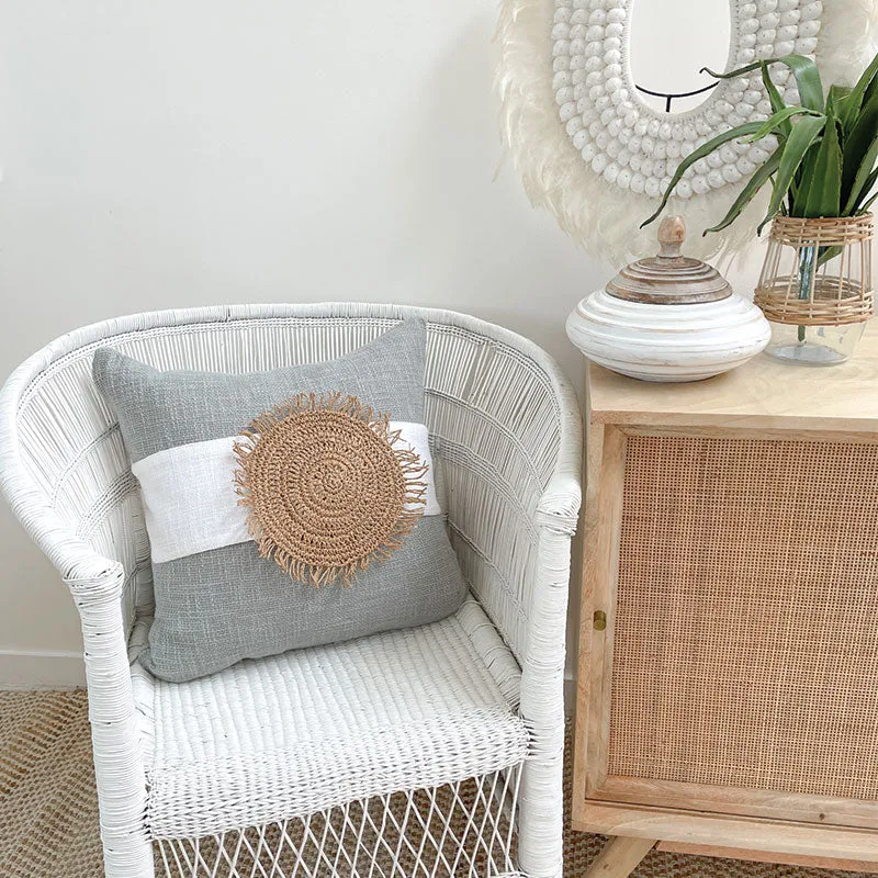 RAFFIA DISK ROUND