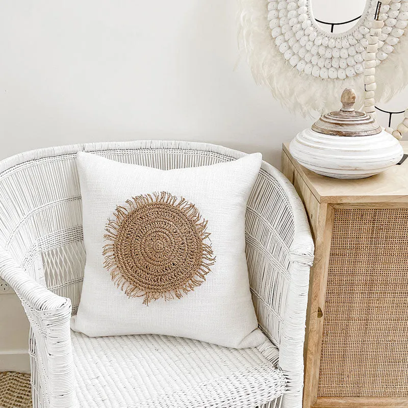 RAFFIA DISK ROUND