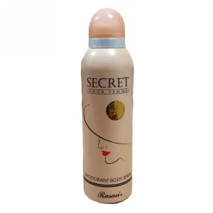 RASASI SECRET DEODORANT BODY SPRAY 200ML