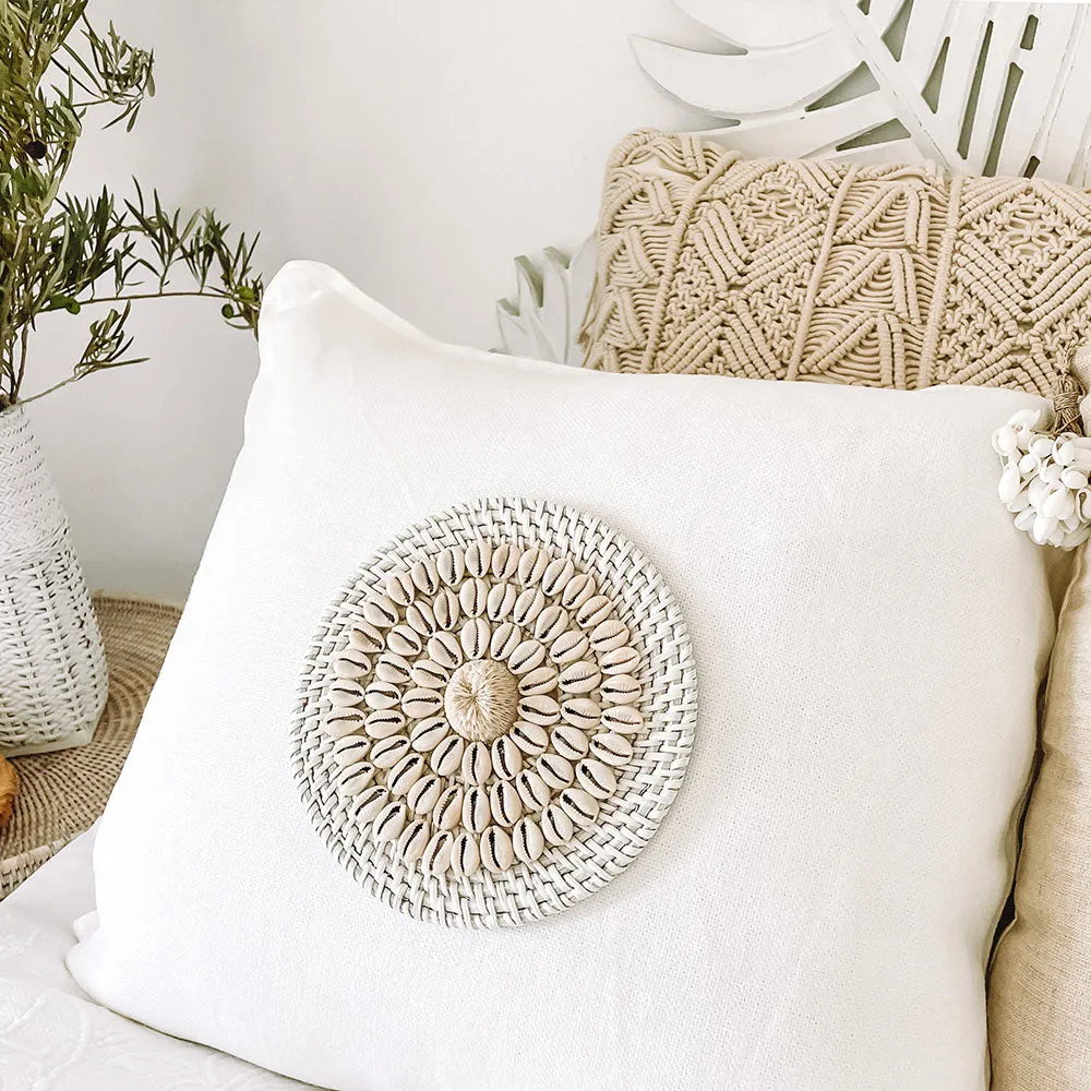RATTAN & SHELL DISK