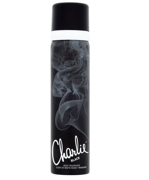 Revlon Charlie Perfumed Body Spray Black