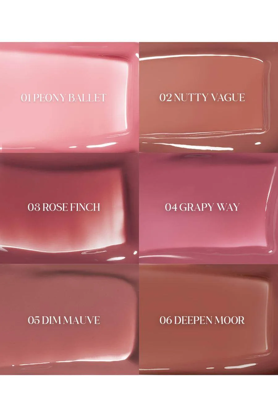 Romand Glasting Color Gloss 4g - 03 Rose Finch