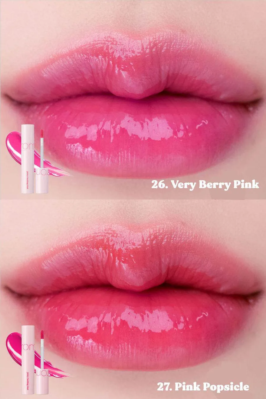 Romand Juicy Lasting Tint Summer Pink Series 5.5g