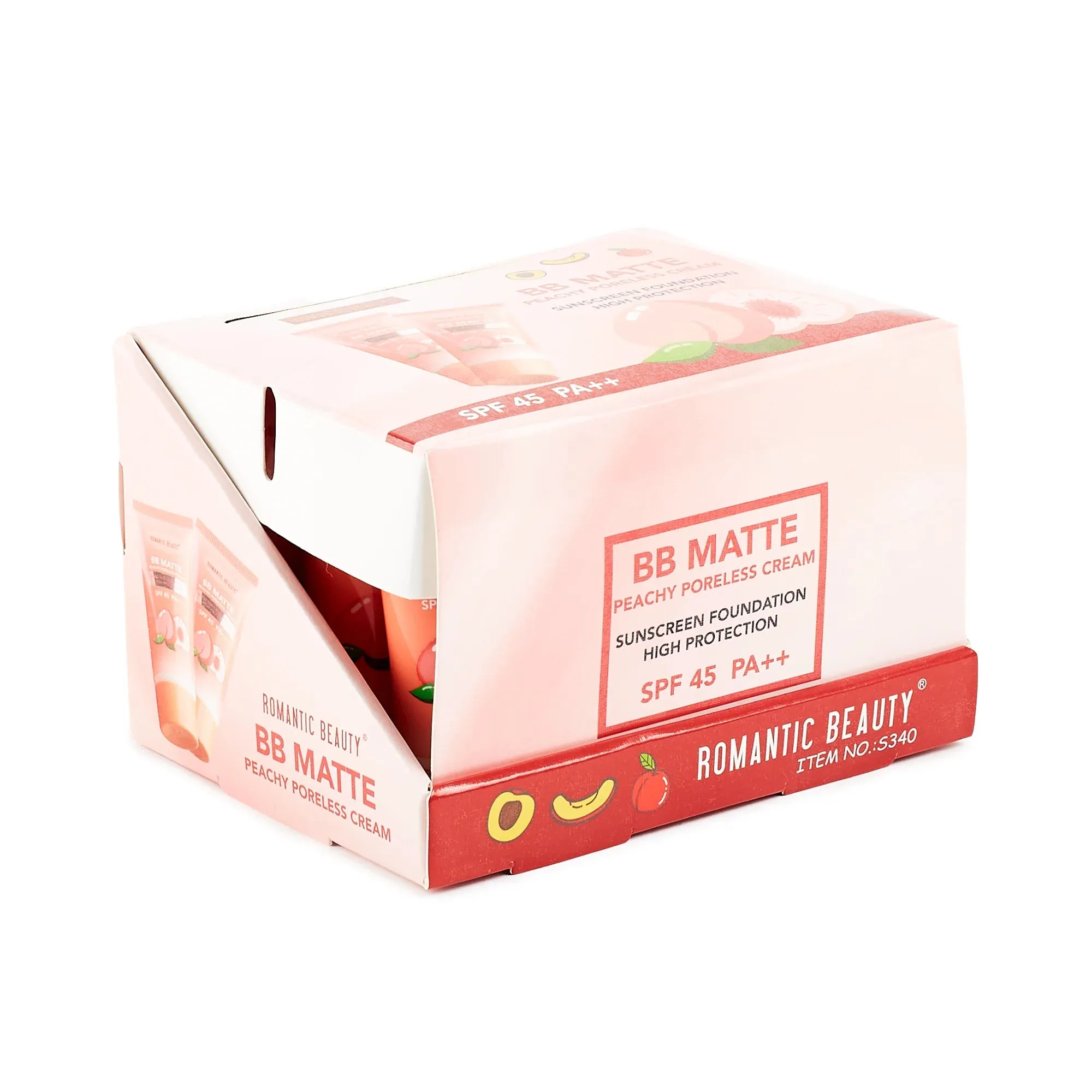 Romantic Beauty BB Matte Peachy Poreless Cream