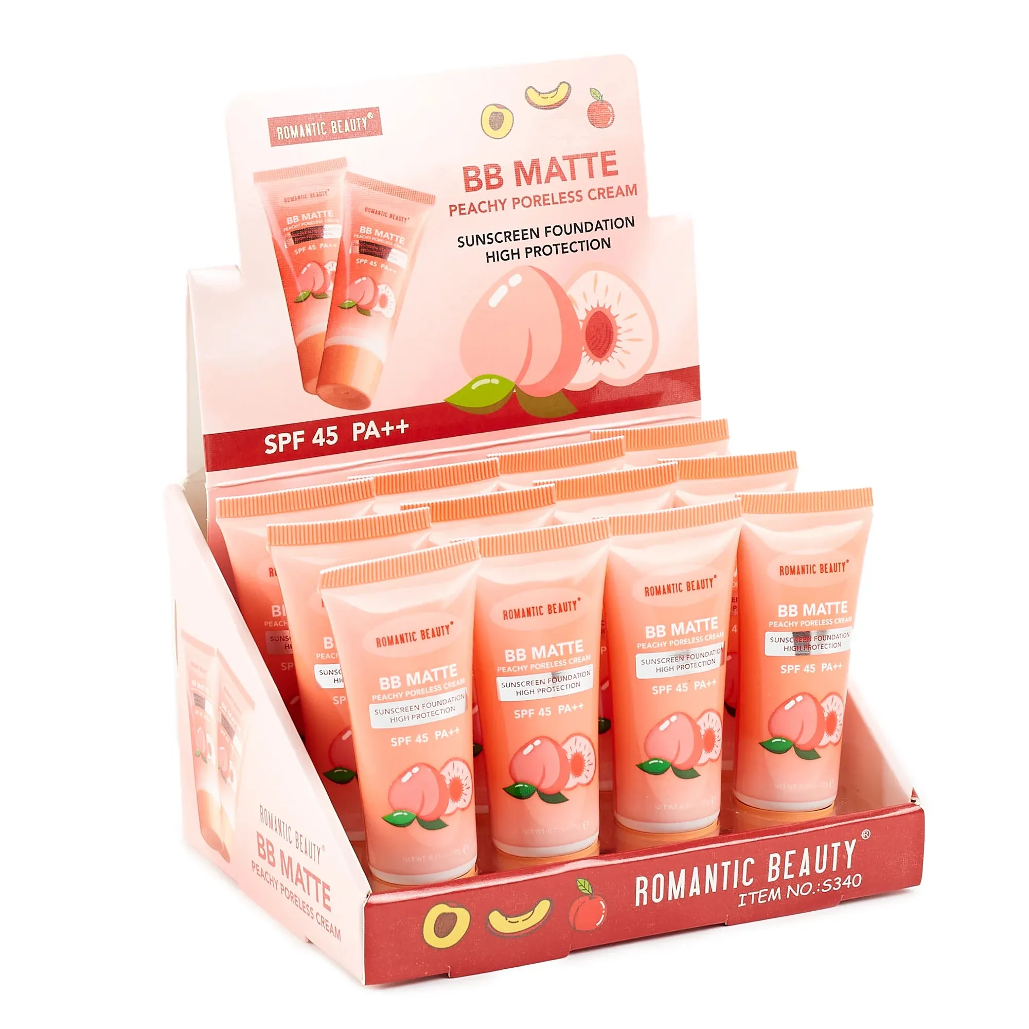 Romantic Beauty BB Matte Peachy Poreless Cream