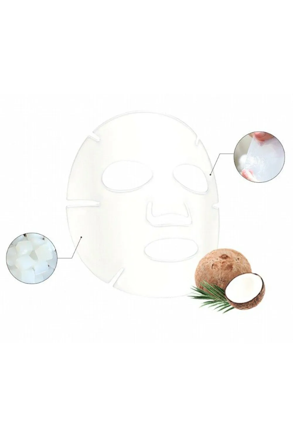 Rosa Capsule Bio-Cellulose Facial Mask Set (3PCS) K-Beauty