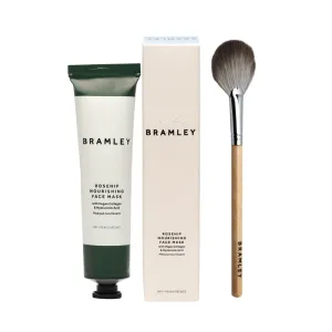 Rosehip Nourishing Face Mask & Brush Bundle
