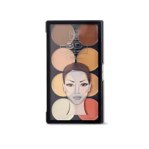 Ruby Kisses 3D Contour Artist Light Medium - Creme