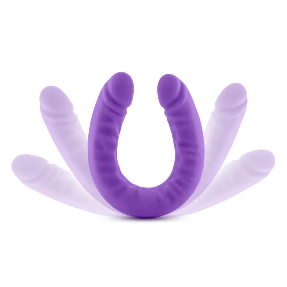RUSE 18" Silicone Slim Double Dong
