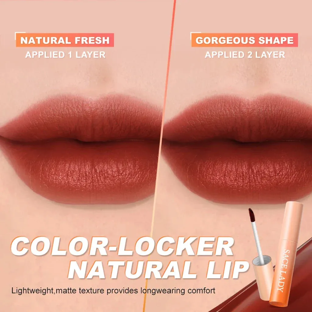 Sace Lady Color-locker Matte Lip Tint – Long-Lasting, Lightweight Liquid Lipstick