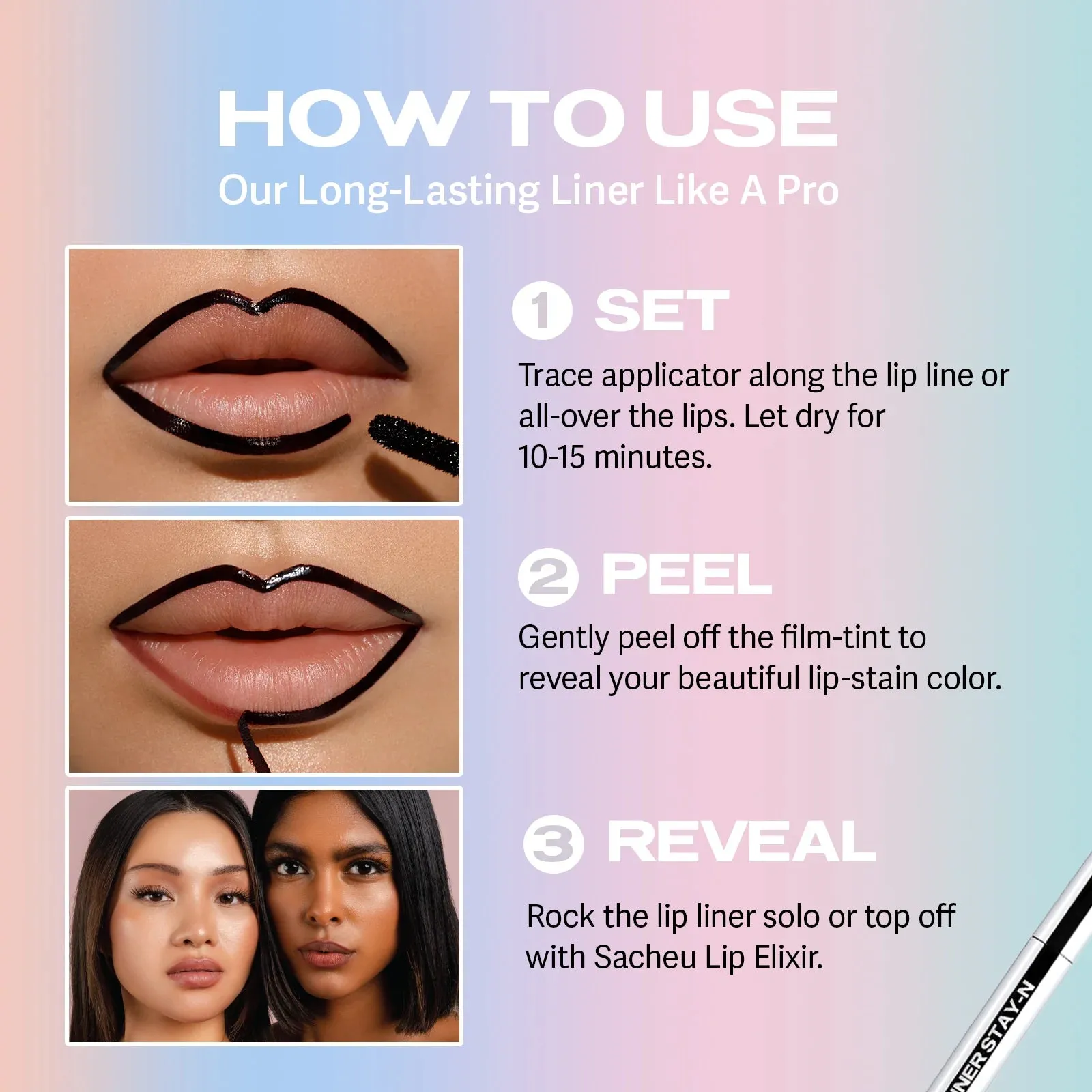 Sacheu - Lip Liner Stay N - SINamon