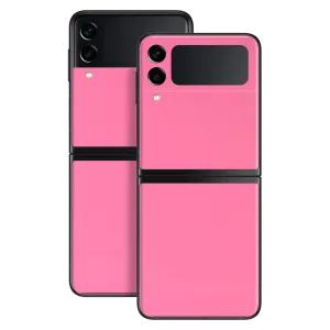 Samsung Galaxy Z Flip 3 GLOSSY HOT PINK Skin