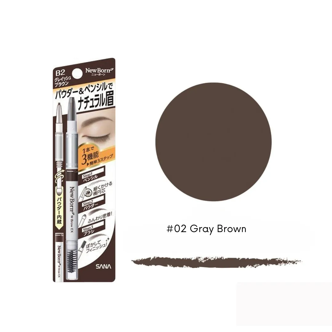 Sana Newborn 3Step Eyebrow (8 Colours)