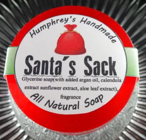 SANTA'S SACK Christmas Soap | Chestnuts & Brown Sugar | Beard Wash | Shave Puck | Body Bar