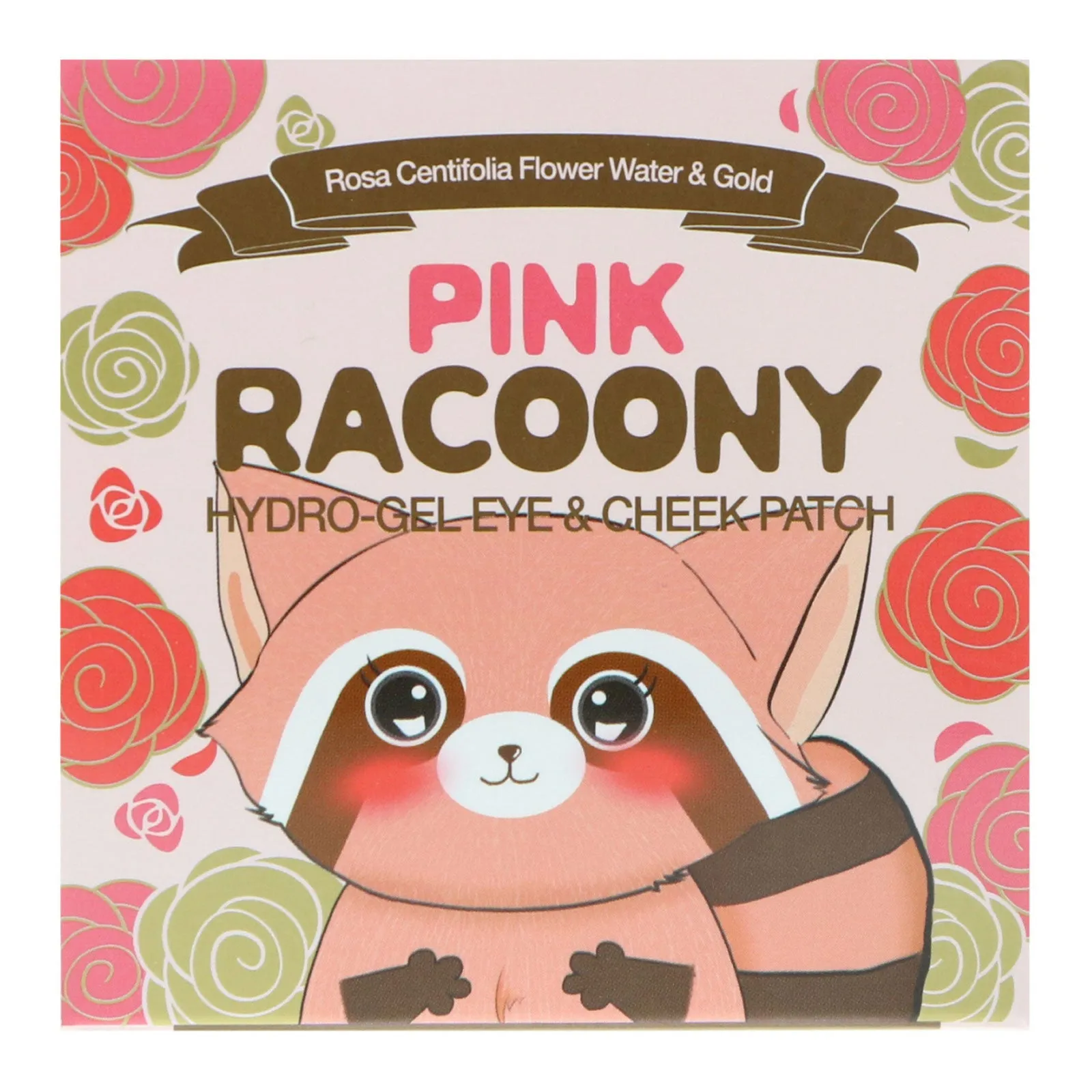 SECRET KEY Pink Racoony Hydro-gel Eye & Cheek Patch باتج الهيادروجيل للعيون والوجنتين