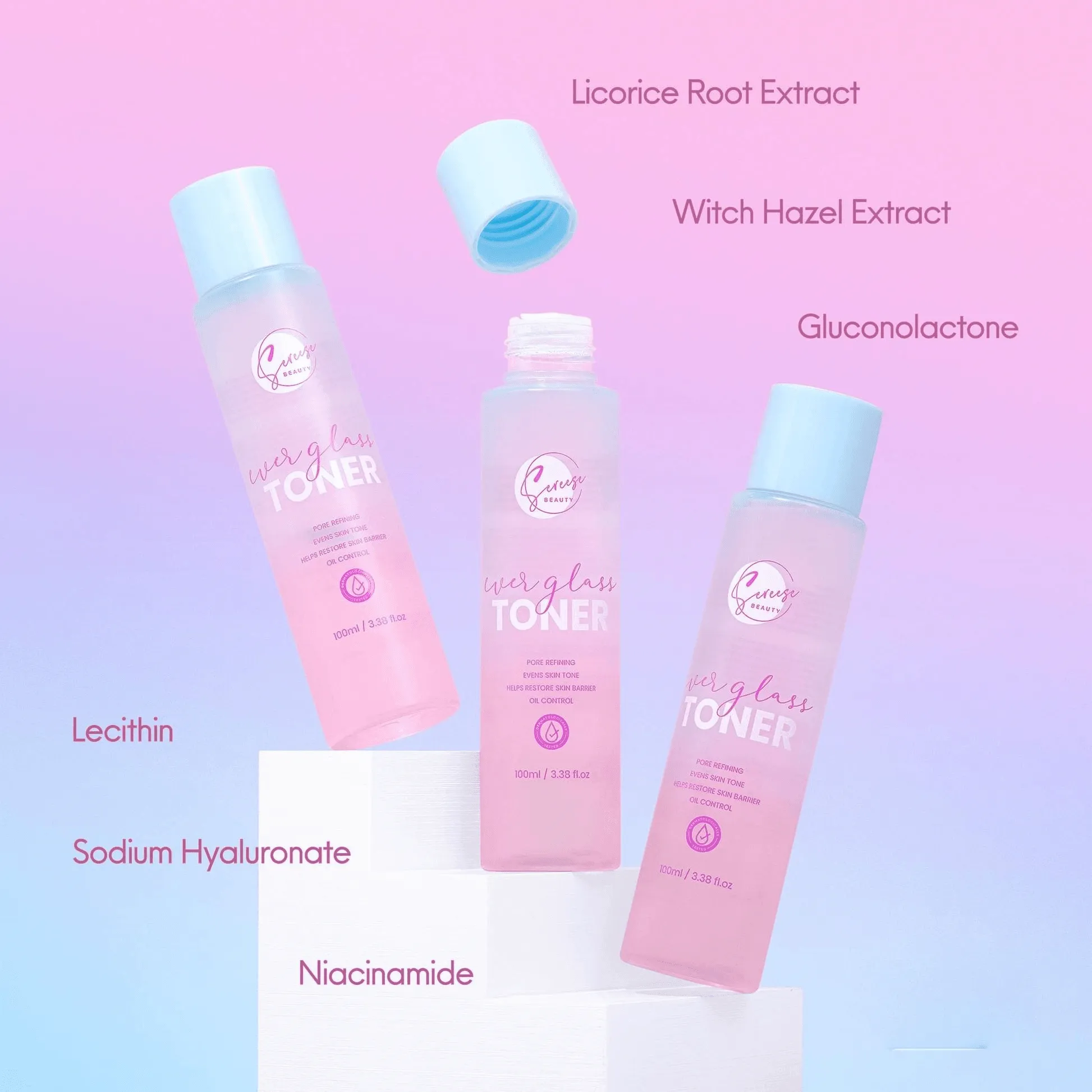 Sereese Beauty Everglass Toner - 100ml
