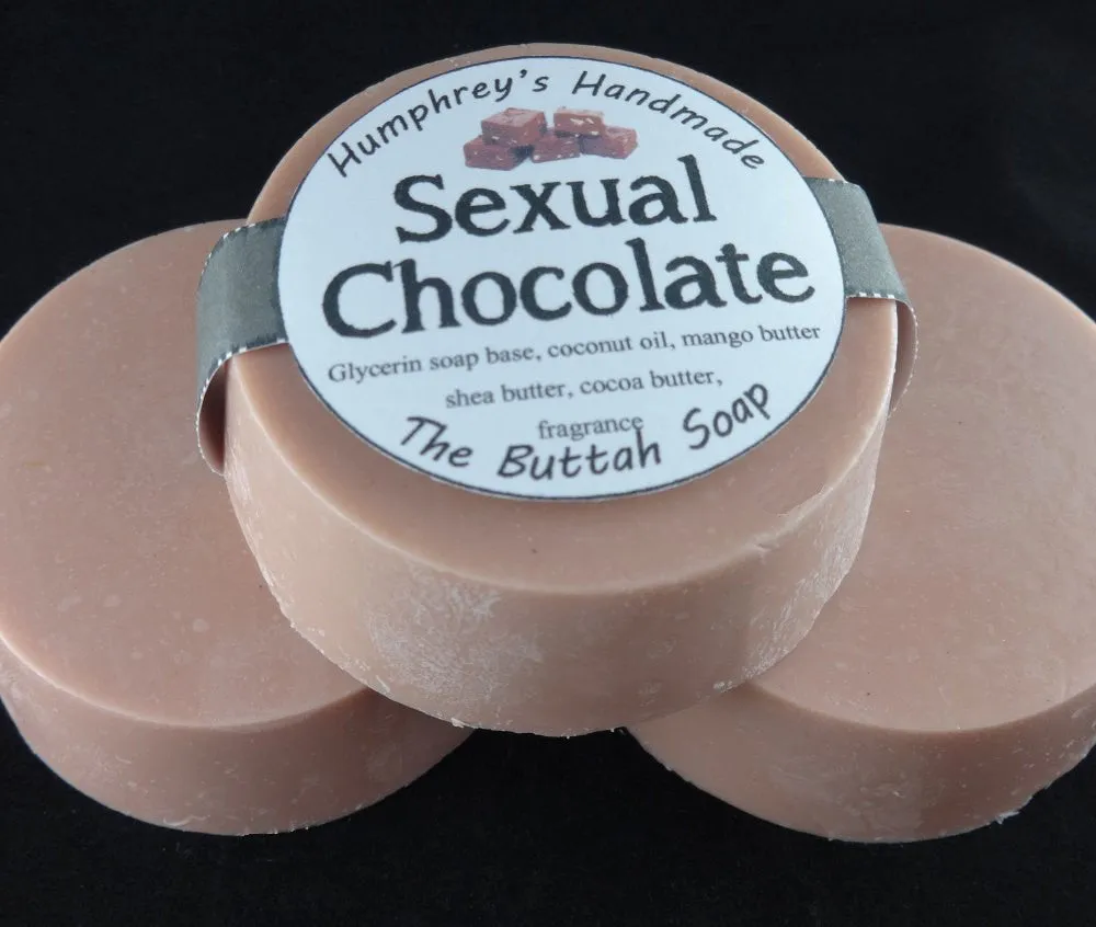 SEXUAL CHOCOLATE Butter Soap | Fudge | Cocoa Butter