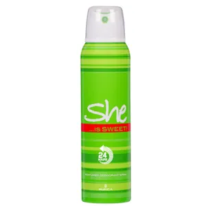 SHE BODY SPRAY SWEET 150ML