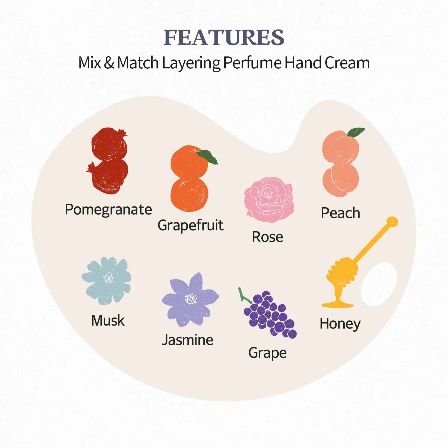 SHEA BUTTER Perfumed Hand Cream (Pomegranate Scent)