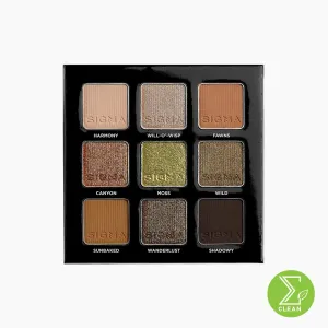 Sigma Beauty Eyeshadow Palette Earthy