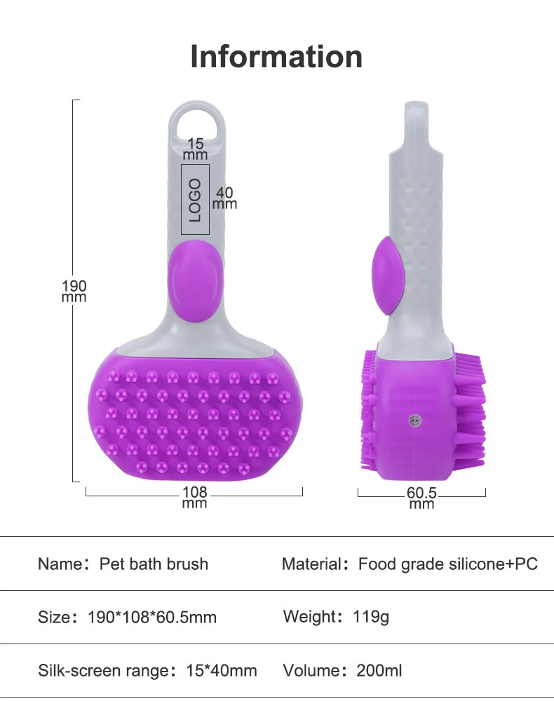 Silicone Dog Brush Manufacturer