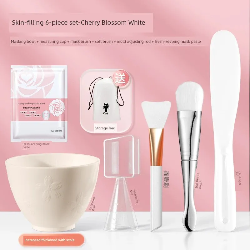 Silicone Spoon Special Skin Filling Mask Bowl
