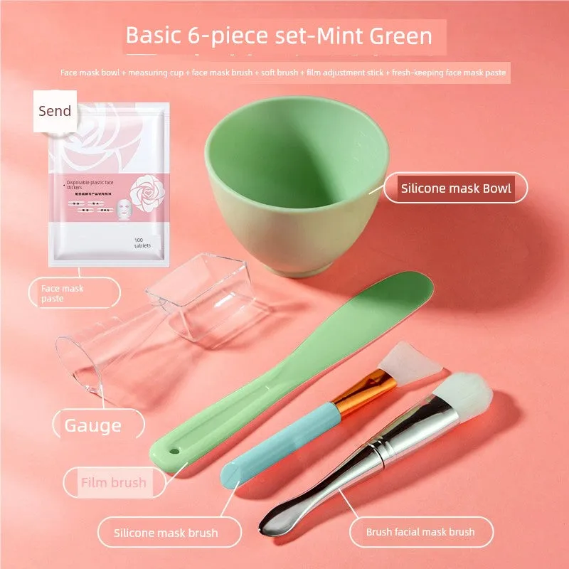 Silicone Spoon Special Skin Filling Mask Bowl