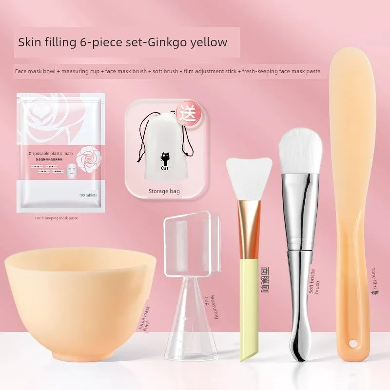 Silicone Spoon Special Skin Filling Mask Bowl