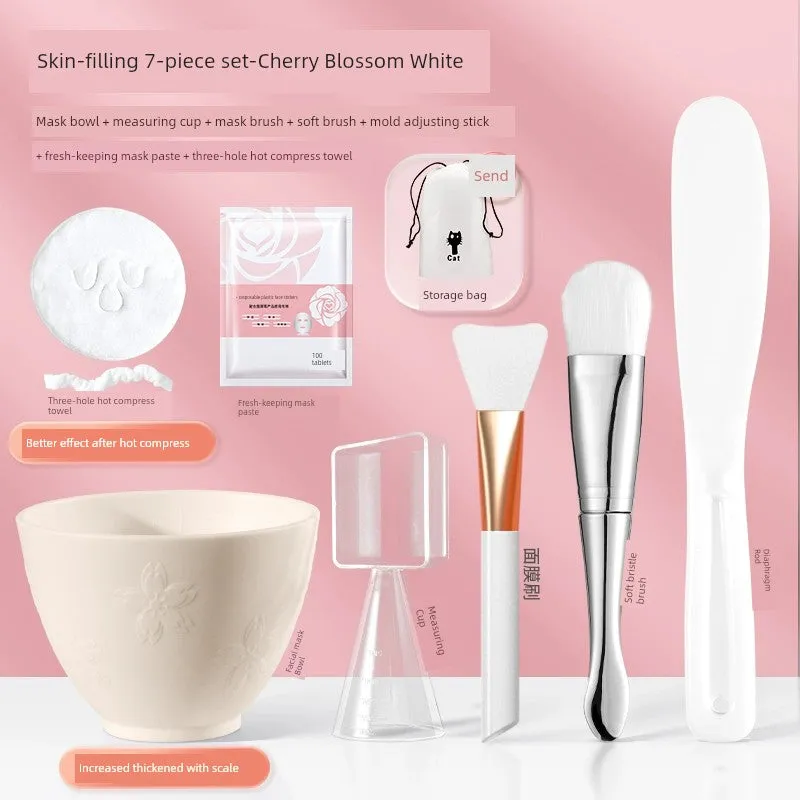 Silicone Spoon Special Skin Filling Mask Bowl