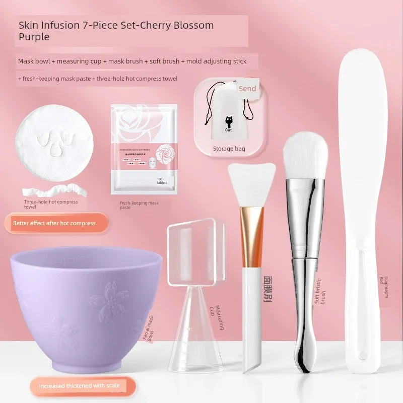 Silicone Spoon Special Skin Filling Mask Bowl