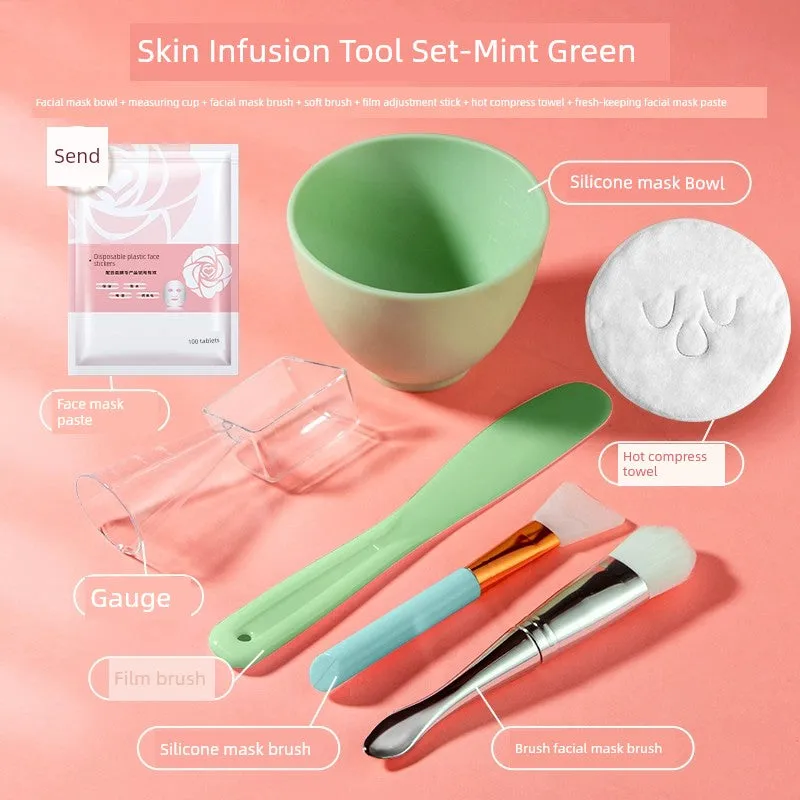 Silicone Spoon Special Skin Filling Mask Bowl