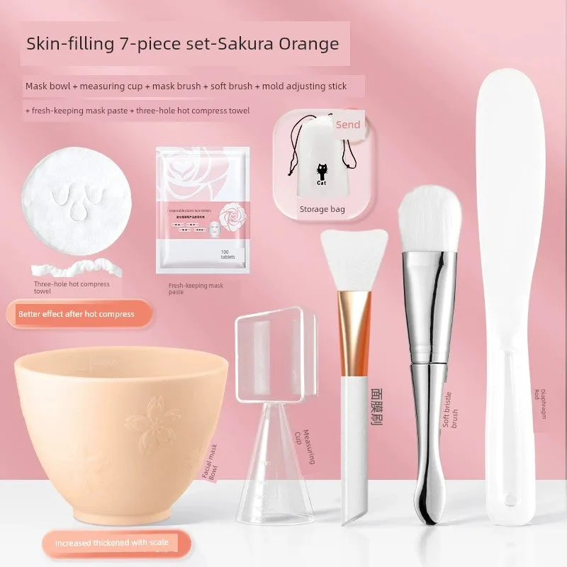 Silicone Spoon Special Skin Filling Mask Bowl
