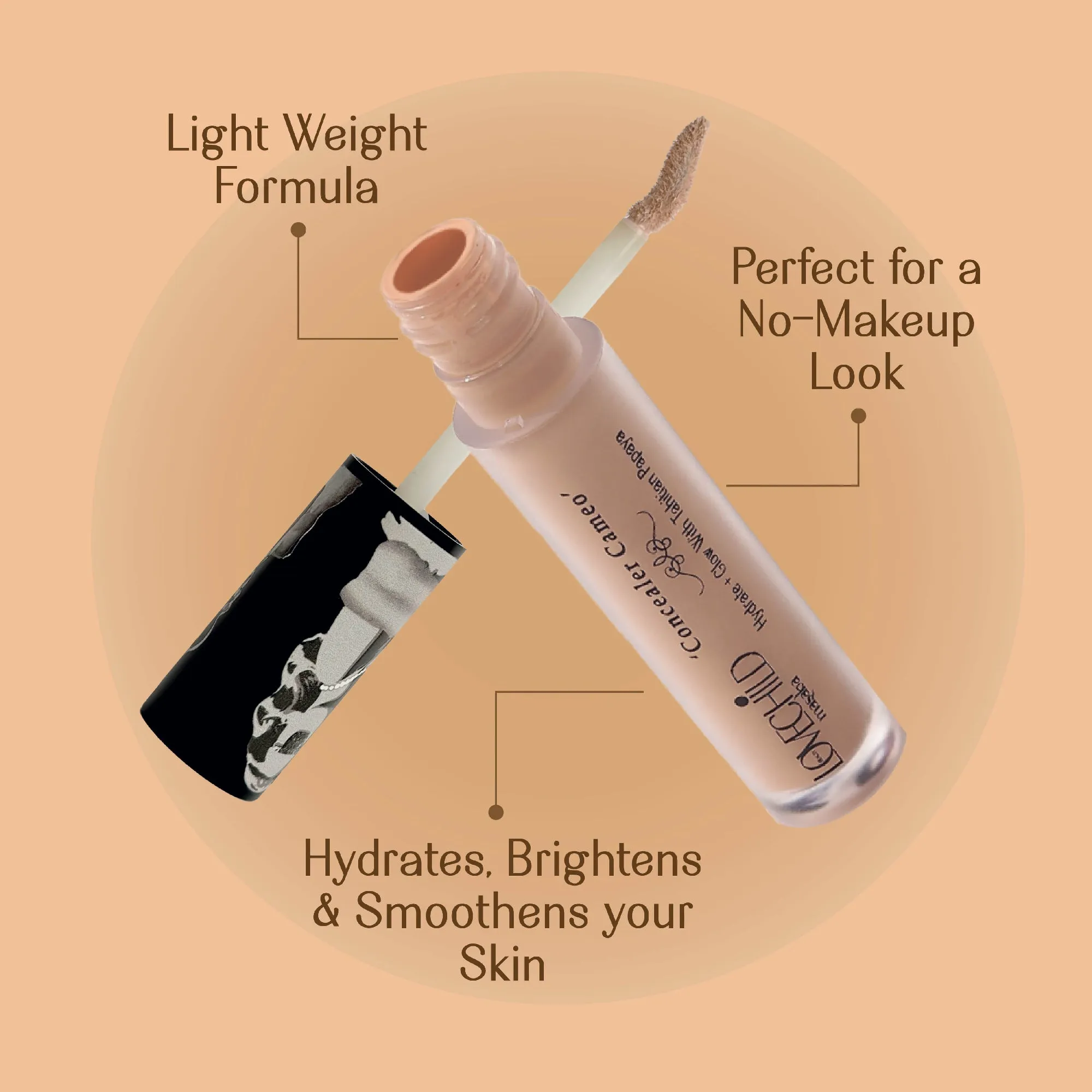 Silver Screen Almond- Concealer Cameo  Natural Finish