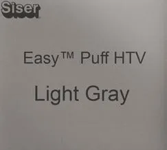 Siser Easy Puff 12" HTV - Light Gray