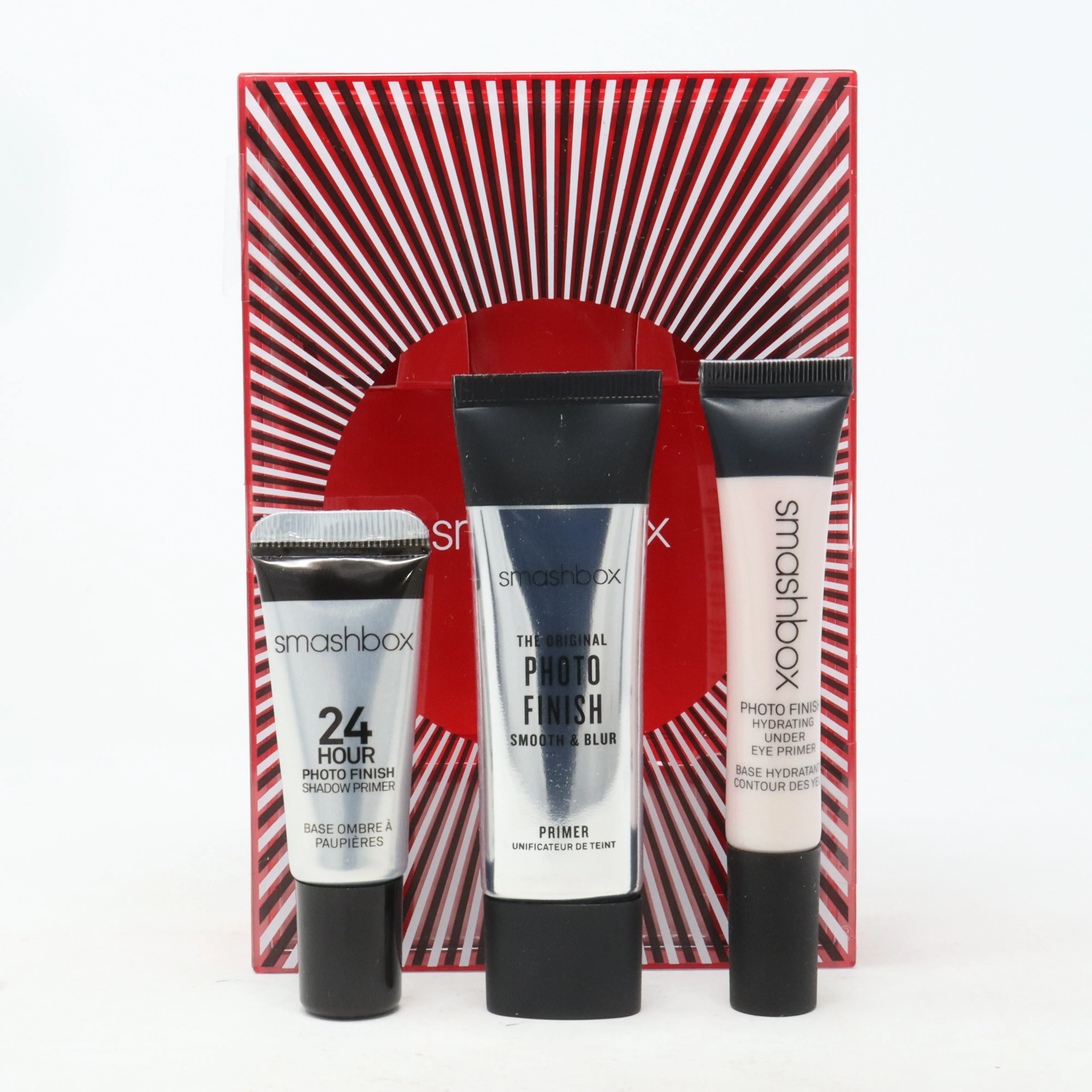 Smashbox Photo Finish Face   Eye Primer Trio  / New With Box