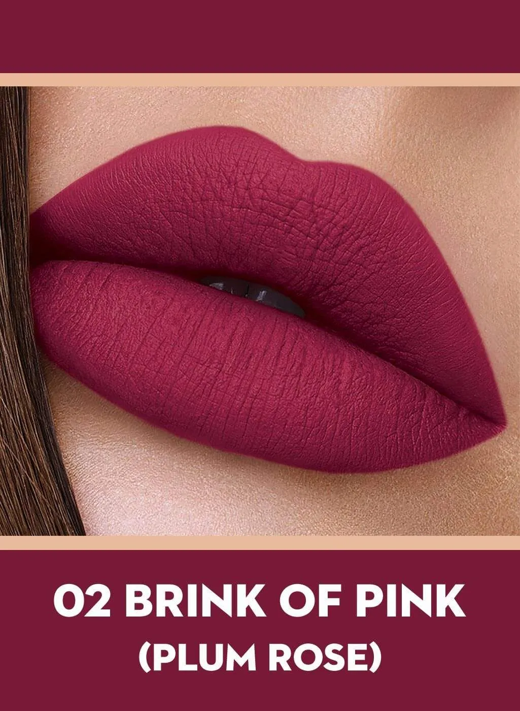 Smudge Me Not Liquid Lipstick - 02 Brink Of Pink
