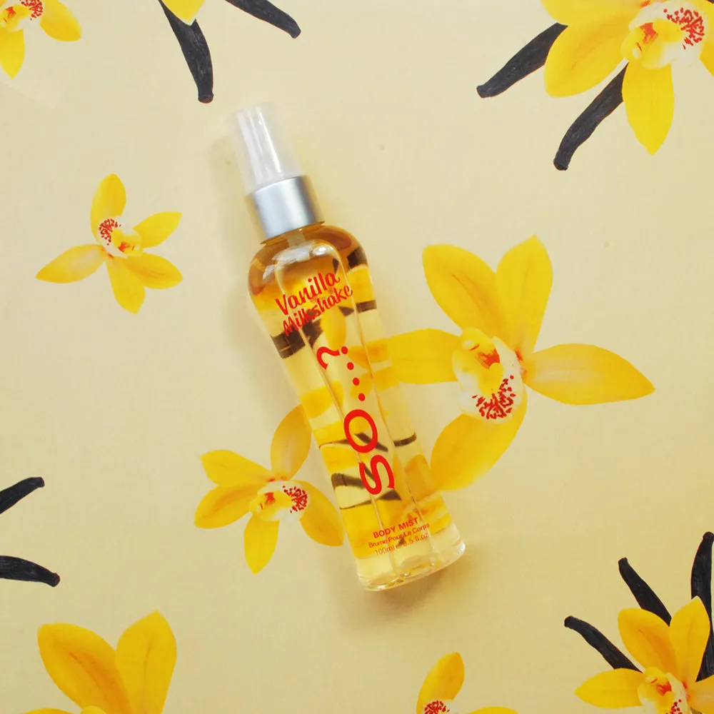 SO…? Vanilla Milkshake Body Mist 100ml