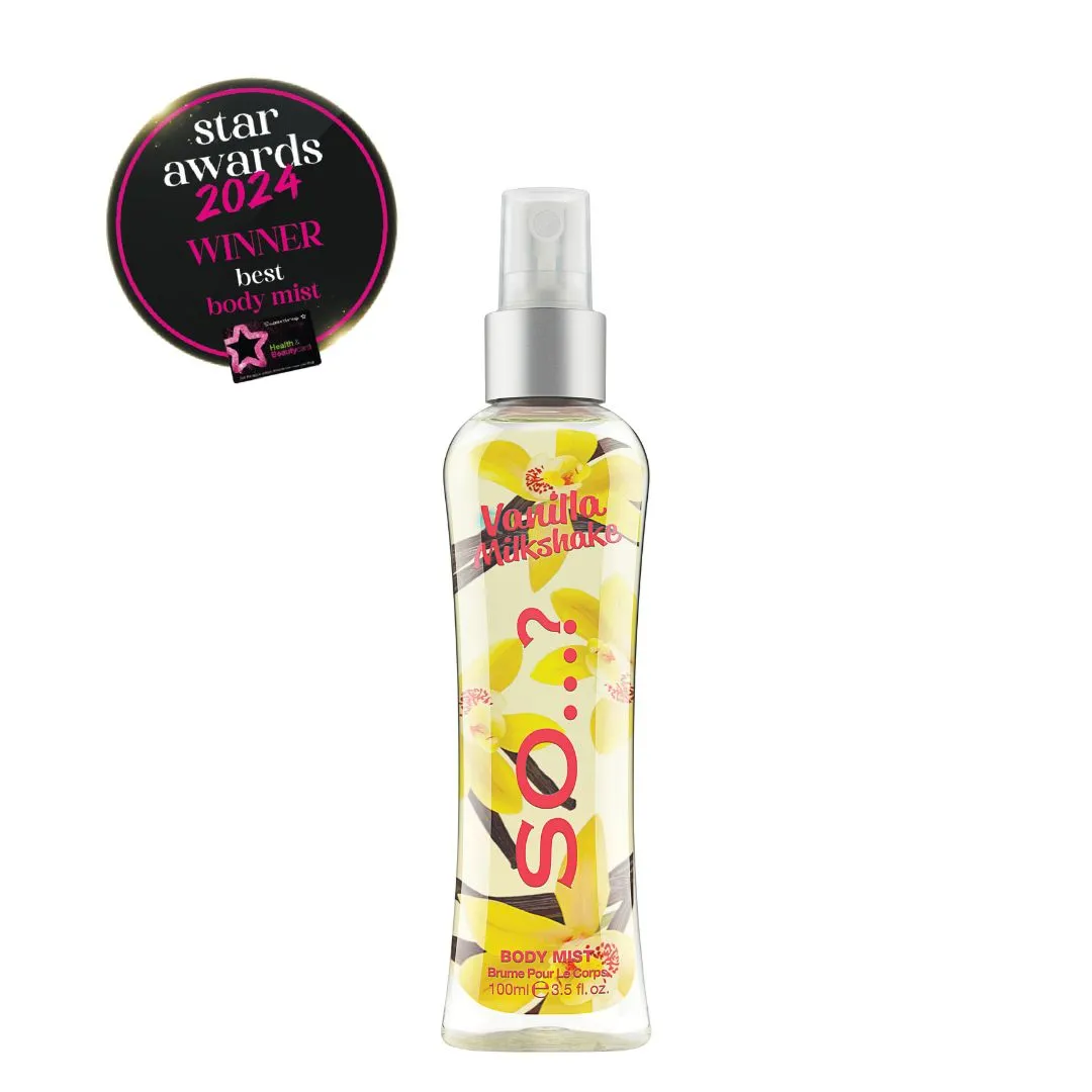 SO…? Vanilla Milkshake Body Mist 100ml